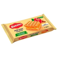 Яшкино Вафли мягкие с яблоком и корицей 120г