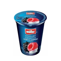 Muller Iaurt Cremos cu mure si zmeura 500gr