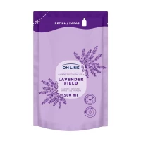 On Line Sapun crema 2in1 500ml (rezerva) Lavender & Ulei de migdale
