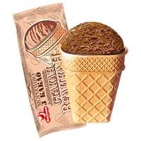 Inghetata in pahar de vafe cu glazure ciocolata Stacan Velican 100gr - thumbs image 2