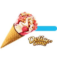Delice Cone Inghetata Capsuna 105g - thumbs image 2