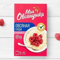 Овсяная каша с малиной без варки Моя Овсянушка, 5 пак * 40 гр - thumbs image 2