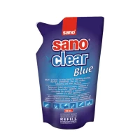 Средство для мытья стекол Sano Clear Blue 750 мл (запасной блок)