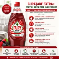 Fairy Detergent de vase manual Extra + Fructe de padure 900 ml - thumbs image 2