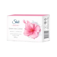 Крем-мыло твердое SHIK De Luxe Зеленый чай и лотос 100 г