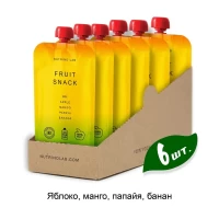 Nutrino Lab piure de mere, mango, papaya si banana 200 g - thumbs image 2