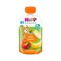 HiPP Piure de fructe Apple-Banana de la 4 luni 100 g