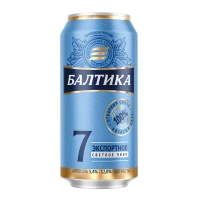 Bere blonda Балтика Exportnoe №7 0,9l doza - thumbs image 1