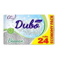 Divo Туалетная бумага Premio Bianco трехслойная 24 рулона белая