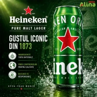 Heineken светлое пиво 5% 0,5 л, ж/б - thumbs image 2