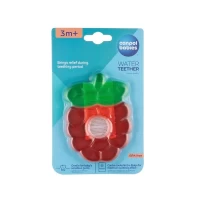 Inel gingival pentru dințișori Canpol Babies, model Căpșună, 2/812, 1 buc
