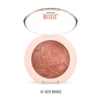 Golden Rose Nude Look Pearl Baked Eyeshadow 02 Rosy Bronze