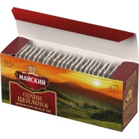 Чай Майский Сердце Цейлона 25 пак - thumbs image 2