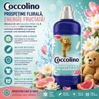 Coccolino Кондиционер для белья Кувшинка и розовый грейпфрут 925 мл - thumbs image 2