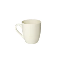 Cana ceramica, alba, lucioasa 250ml