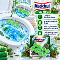 Magiclean блок для унитаза 2 x 50 гр Royal Pine - thumbs image 2