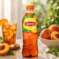 Lipton Ice Tea с черным чаем и персиковым соком 500 мл - thumbs image 2