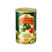 Masline cu Ardei Maestro de Oliva 300g