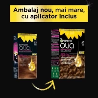 Стойкая краска для волос без аммиака Garnier Olia 6.3 Golden Light Brown - thumbs image 2