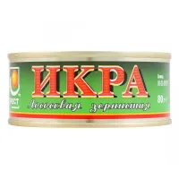 Икра лососевая зернистая соленая Нерест 80г - thumbs image 2