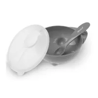 Миска миска с ложкой с крышкой AKUKU - thumbs image 2
