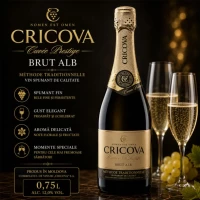 Cricova Prestige Vin Spumant Alb Brut Cuvee 0,75L - thumbs image 2