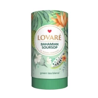 Lovare Ceai 80g verde chinezesc Bahamian Soursop, soursop (graviola) si petale de flori de galbenel - thumbs image 1