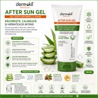 Dermokil Gel racoritor si calmant dupa plaja 100 ml Aloe - thumbs image 2