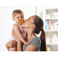 Chicco Physio Soft пустышка латексная (6-12 месяцев) - thumbs image 3