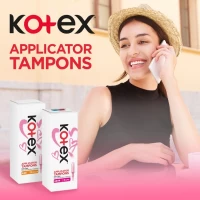 Kotex Super Tampoane cu aplicator 8 buc - thumbs image 4
