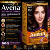 Vopsea pentru par ACME Riabina Avena, 043 - Castaniu Inchis, 100 ml - thumbs image 2