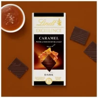 Шоколад Lindt Excellence темный с карамелью 100г - thumbs image 2