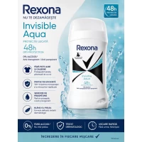Rexona Deodorant stick 50ml Invisible Aqua - thumbs image 2