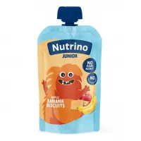 Nutrino Junior Piure din Mar, Banana si Biscuiti 180 g