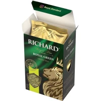 Чай зеленый крупнолистовой Richard (Ричард) Royal Green 90 г - thumbs image 2