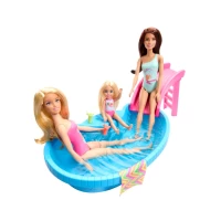 Игровой набор Barbie Отдых у бассейна - thumbs image 5