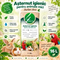 4Pet Asternut igienic pentru animale mici 16 l cu Parfum Mar - thumbs image 2