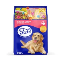 Gav! Hrana pentru caini (cu carne) 500g