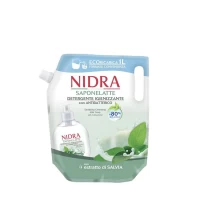 Nidra Sapun lichid Antibacterian cu extract de salvie 1L Rezerva - thumbs image 1