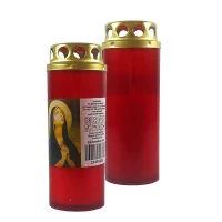 Candele mici inalte cu capac A36 ~ 48 ore 15x11x29 - thumbs image 2