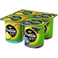 Iaurt Fruttis 0,1% ananas-pepene galben si mure de pădure, 110 g - thumbs image 2