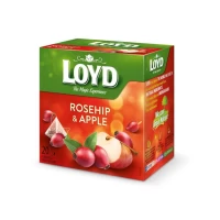 Loyd Tea чай Пирамида Шиповник & Яблоко, 20 пакетиков (40 г)