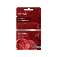 Dermokil Masca cu argila rosie amazoniana anti-acnee si cosuri 2 × 7,5 ml