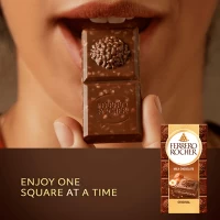 Ferrero Rocher Ciocolata lapte cu nuci 90g - thumbs image 3