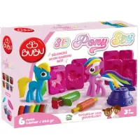 Набор с тестом для лепки  PLAY DOUGH Мой маленький пони 3D - thumbs image 1