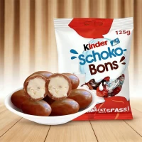 Конфеты Kinder Schoko-Bons из молочного шоколада с молочно-ореховой начинкой 125 г - thumbs image 3