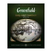 Greenfield Чай черный с бергамотом Earl Grey Fantasy 100p х 2г - thumbs image 1