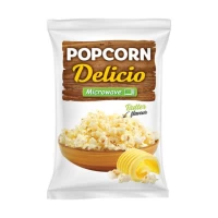 Попкорн для микроволновки Delicio с маслом 80 г