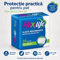 Flexi Life одноразовые впитывающие пеленки 60×90 см, 30 штук - thumbs image 2