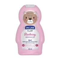 On Line Kids Sampon-gel 350ml 3in1 Marshmallow